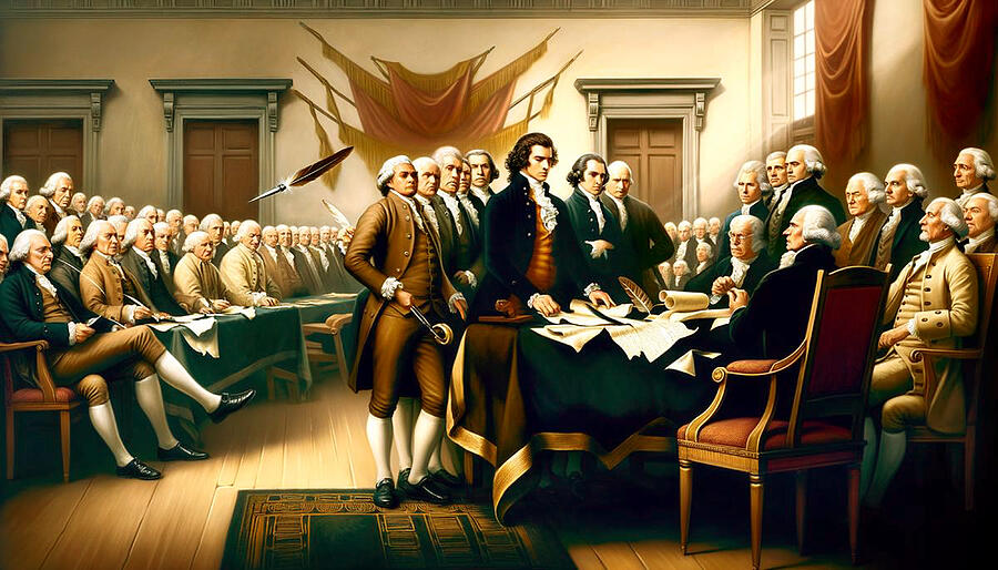 Signing Of The Constitution Iv Digital Art by We The People Prints Signing Of The Constitution Iv Digital Art by We The People Prints