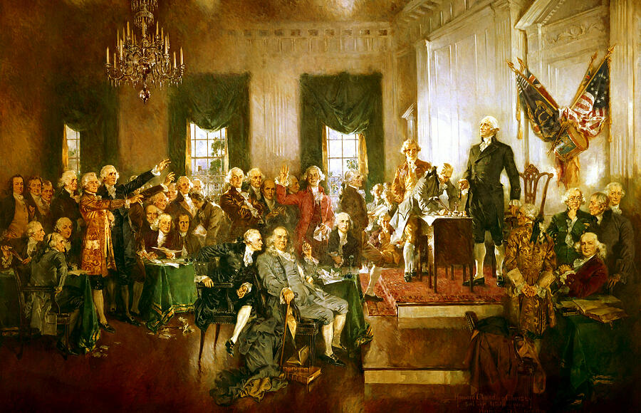 Signing Of The Constitution Digital Art by We The People Prints Signing Of The Constitution Digital Art by We The People Prints