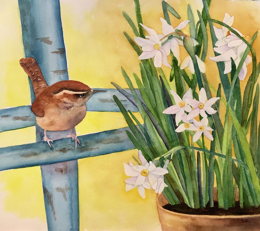 Signs of Spring Painting by Beth Fontenot