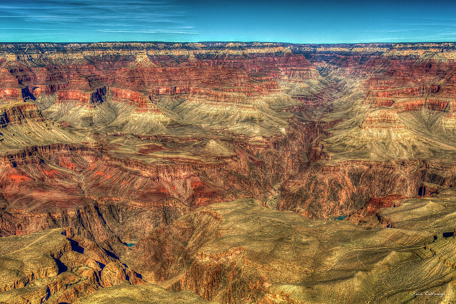 Signs Of Wear 7 Grand Canyon National Park Arizona Art  Photograph by Reid Callaway