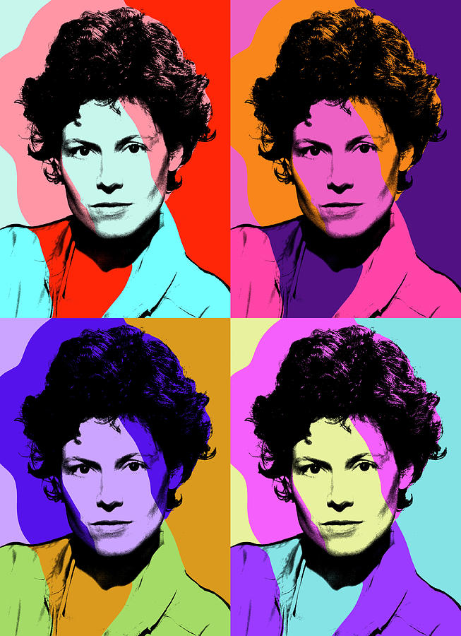 Sigourney Weaver pop art Mixed Media by Movie World Posters