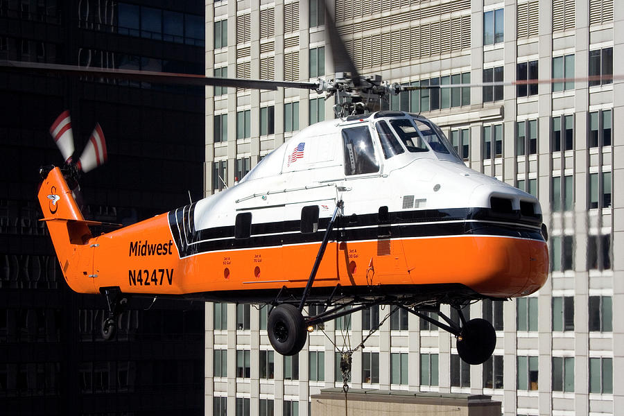 Sikorsky S-58T Photograph by Steven Dahlman - Pixels