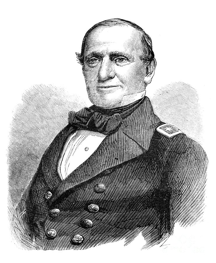 Silas Stringham Drawing by Granger