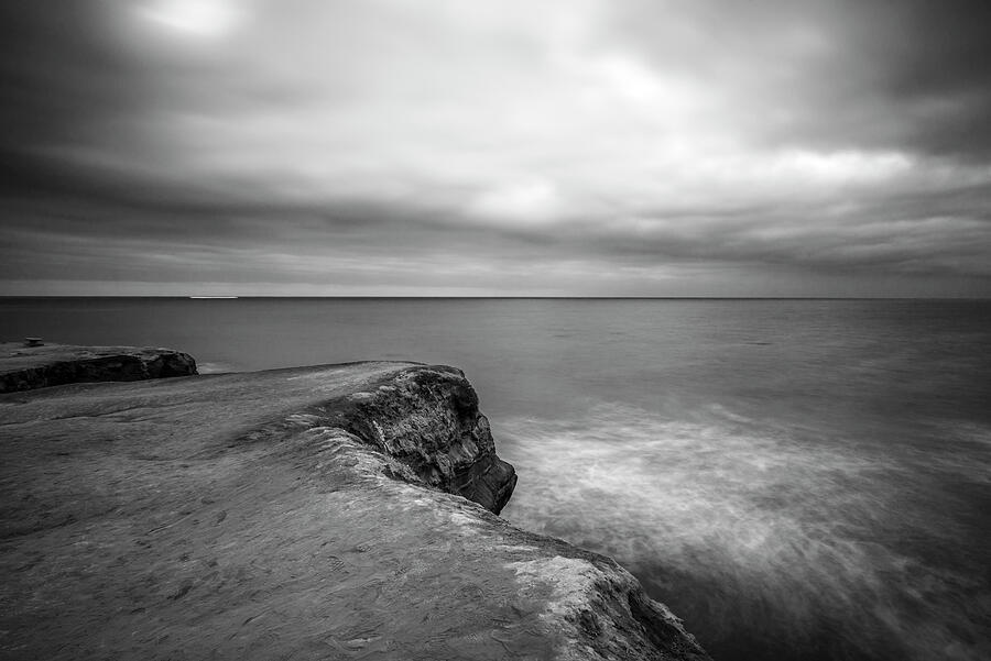 Silent and Somber Sunset Cliffs Natural Park Photograph by Joseph S ...