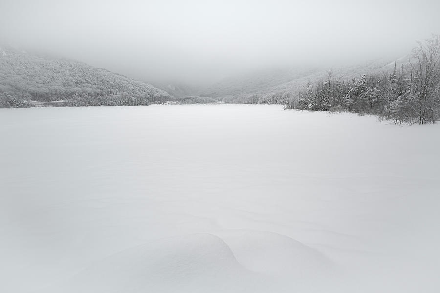 Silent Echo, Echo Lake NH Photograph by Michael Hubley