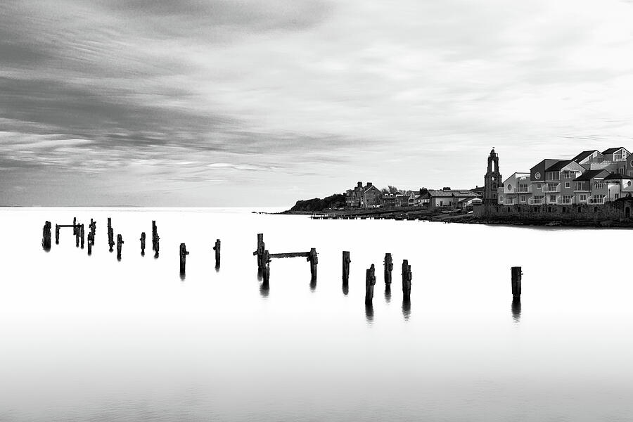 Silent Echoes, The Old Pier at Swanage Photograph by John Wright Silent Echoes, The Old Pier at Swanage Photograph by John Wright
