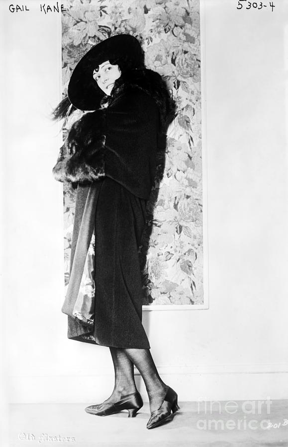 1910s Photograph - Silent film star Gail Kane by Sad Hill - Bizarre Los Angeles Archive 1910s Photograph - Silent film star Gail Kane by Sad Hill - Bizarre Los Angeles Archive
