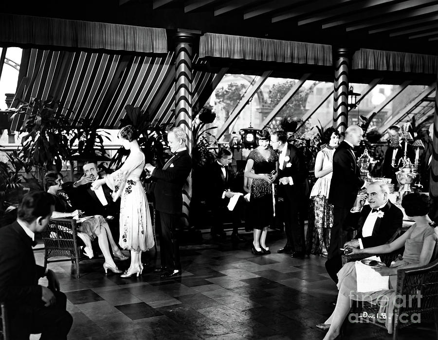 Silent Film Summer Bachelors - 1926 - party scene Photograph by Sad Hill - Bizarre Los Angeles Archive