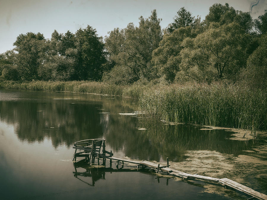 Silent Lake Photograph by Andrii Maykovskyi