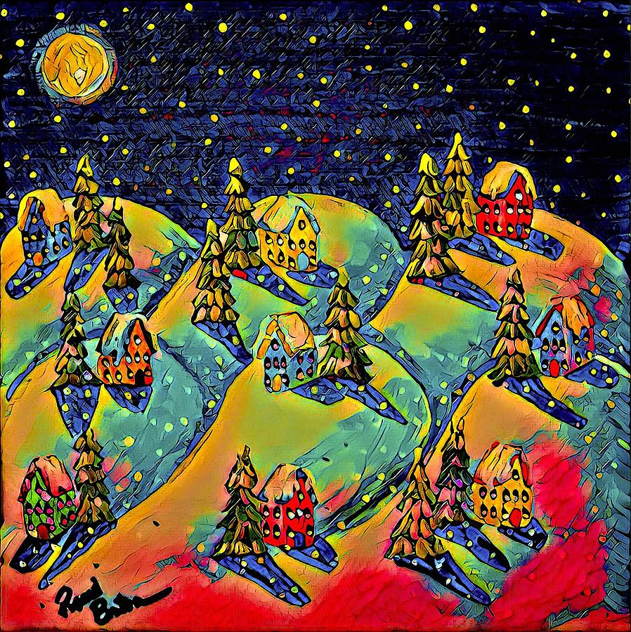 Silent Night Color Painting