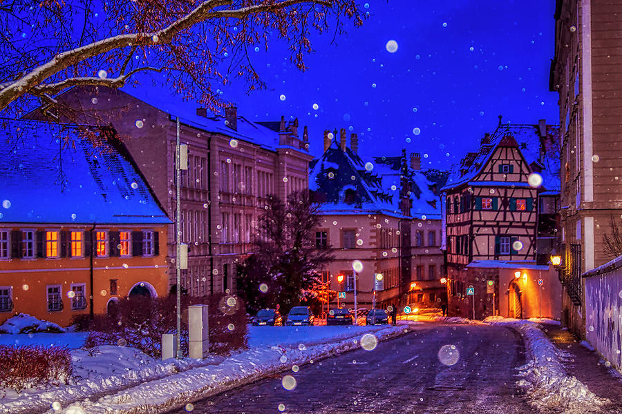 Silent Night in Bamberg, Germany #2 Photograph by Tatiana Travelways