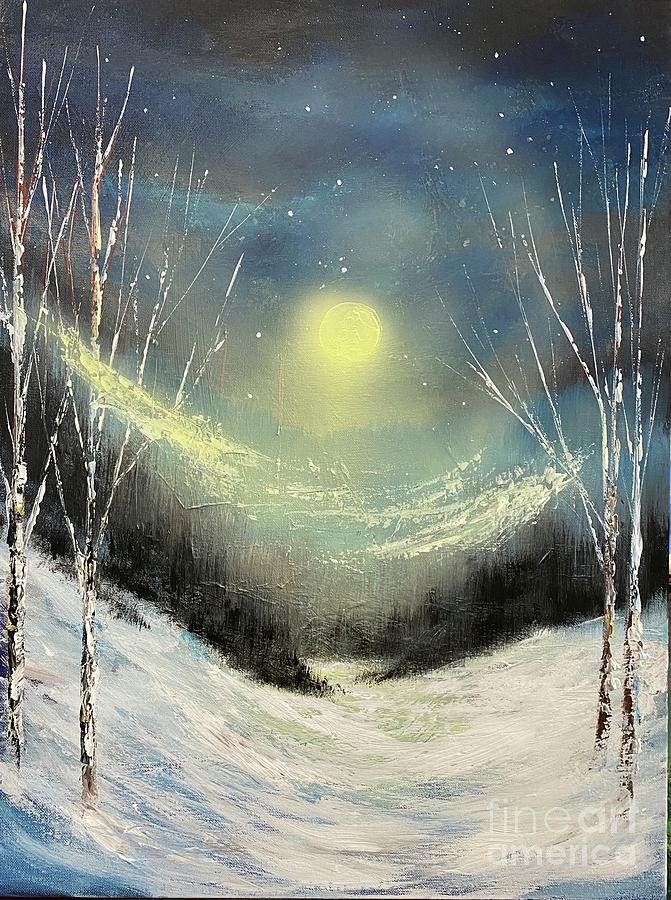 Silent night Painting by Joe Bracco