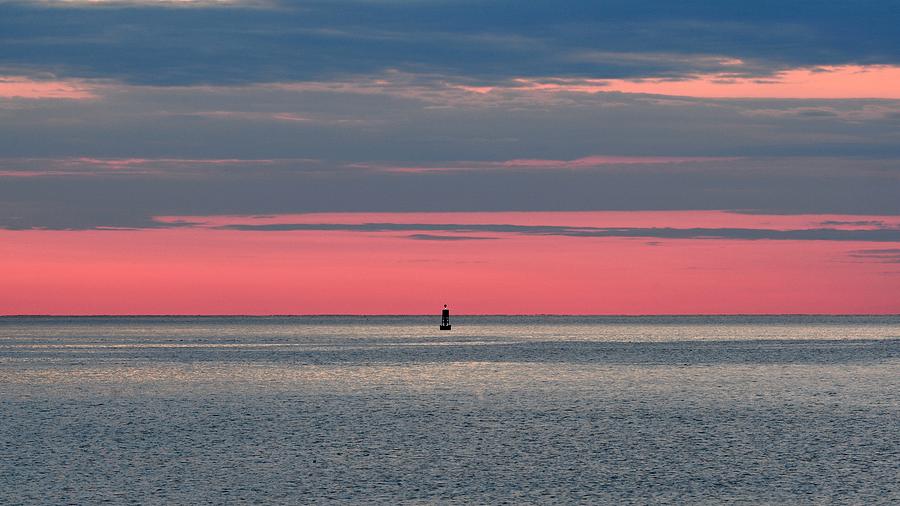 Silent Sea Sentinel Photograph by Nick Sullivan