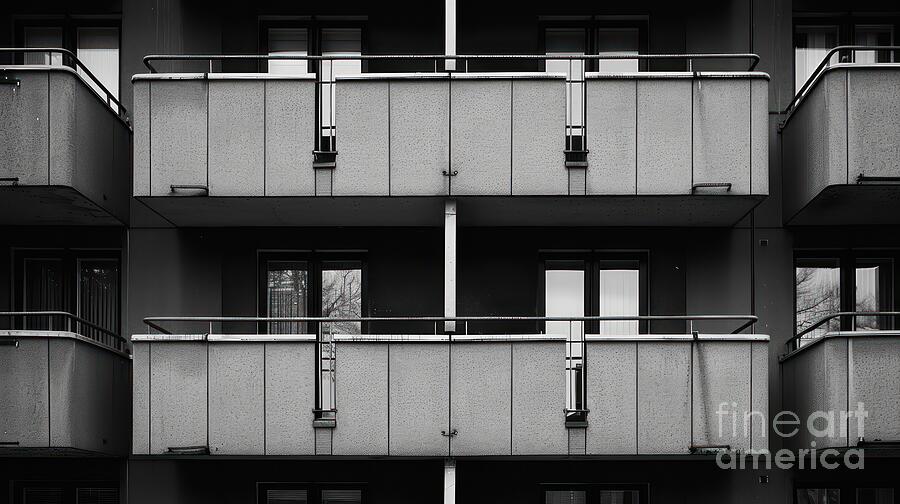 Architecture Photograph - Silent Symmetry by Lauren Blessinger