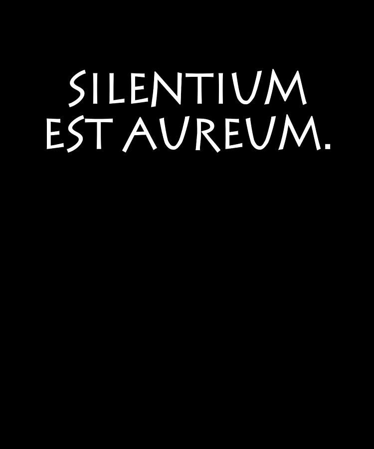 Romulus Digital Art - Silentium est Aureum by Vidddie Publyshd