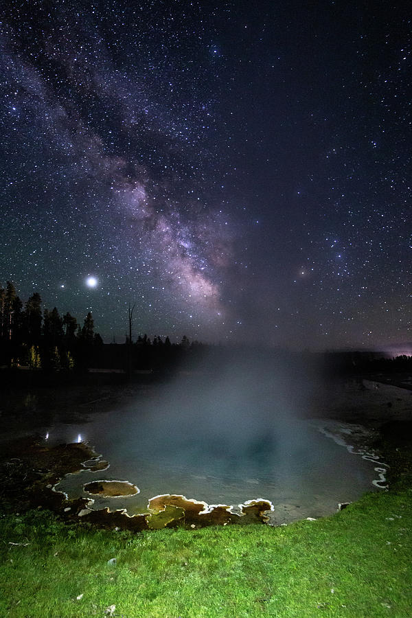 Silex Spring Milky Way Photograph by Bryan Moore