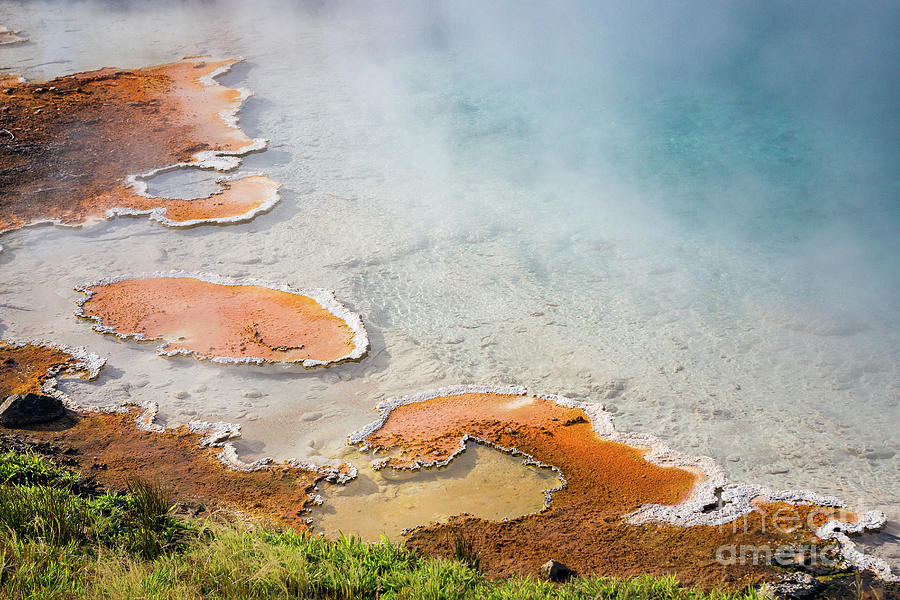 Yellowstone National Park Photograph - Yellowstone Silex Springs 317 Fountain Paint Pots  by Maria Struss Photography