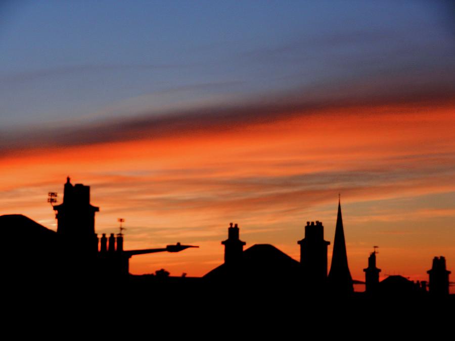 Silhouette at Telford Photograph by Nik Watt