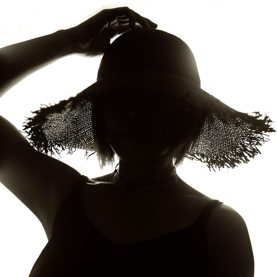 Silhouette woman Photograph by Abu19m