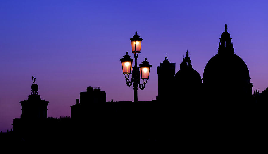 Silhouettes Of Venice Photograph by Elvira Peretsman