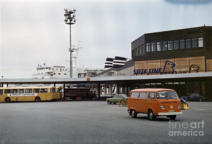 Silja Line terminal Photograph by Oleg Konin