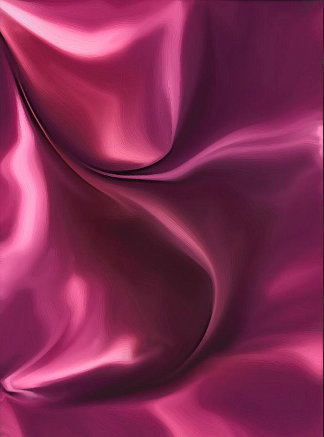 Silk Abstract in burgundy Digital Art by Megan Walsh - Fine Art America