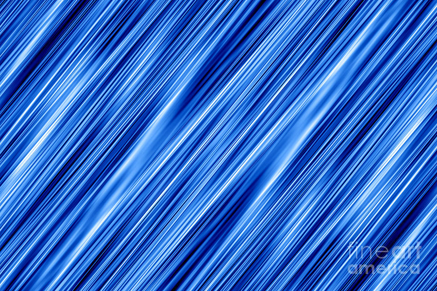 Silk and Swirl in Blue Digital Art by Sterling Gold