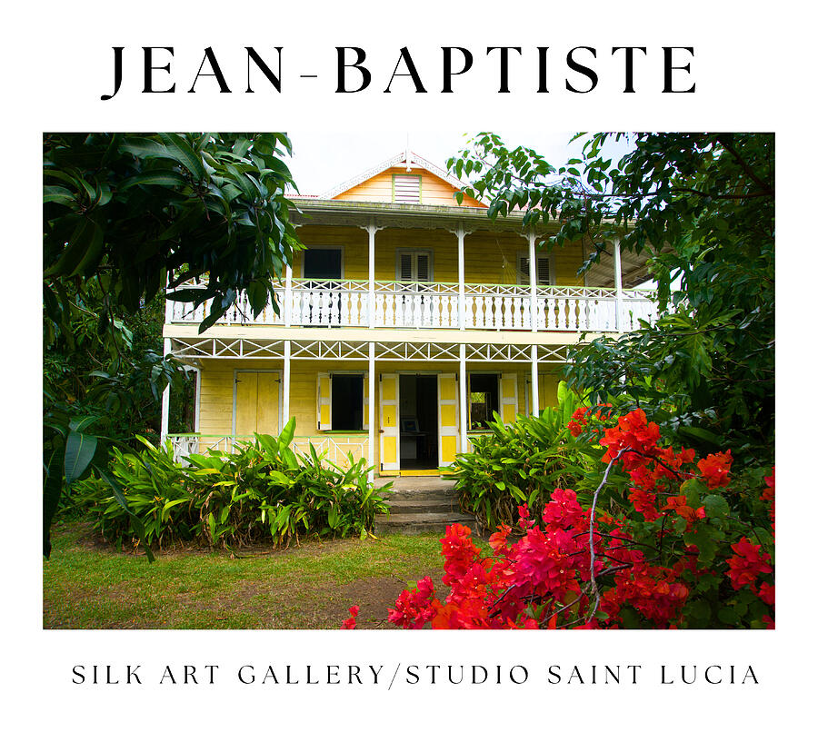 Silk Art Gallery Studio Saint Lucia Painting by Daniel Jean-Baptiste Silk Art Gallery Studio Saint Lucia Painting by Daniel Jean-Baptiste