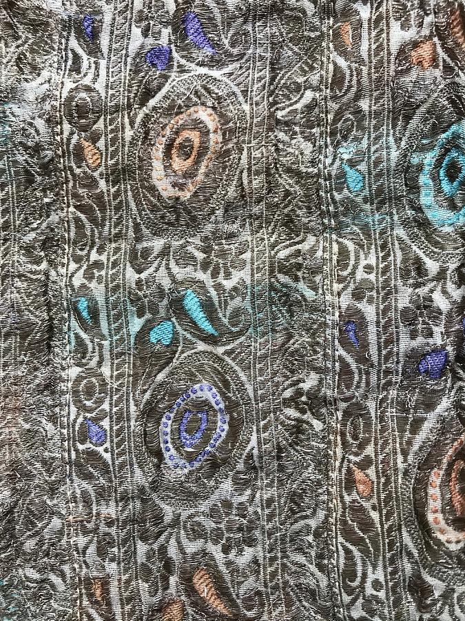 Silk Pillow Cover Tapestry - Textile by Kat Kem Art