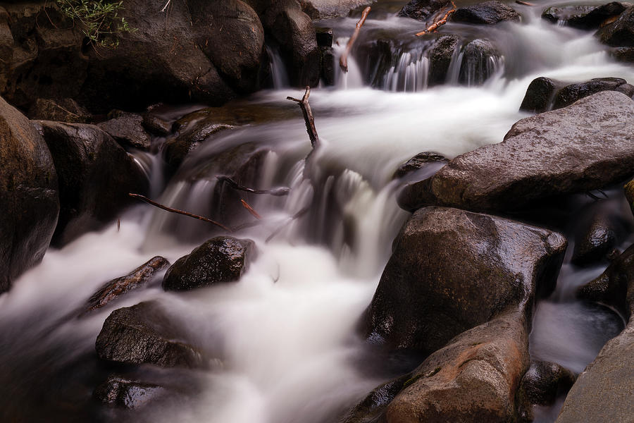 Silky Cascades Photograph by Laurie Search