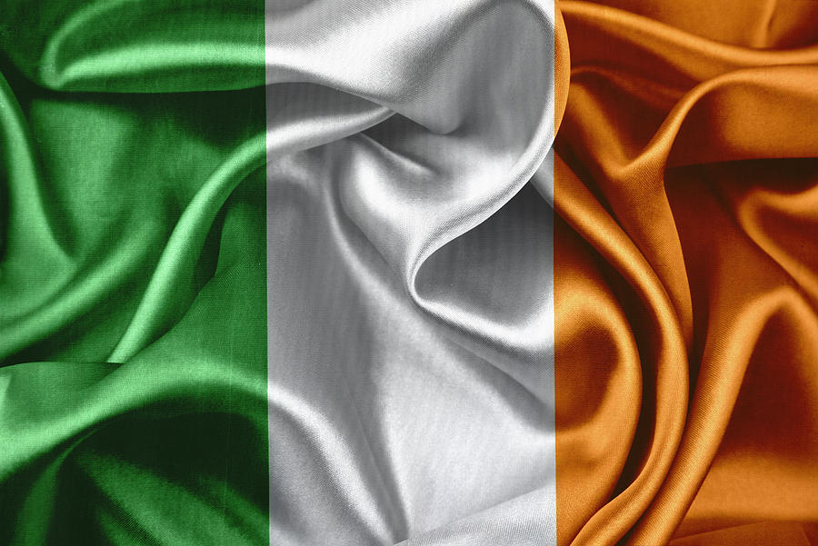 Silky Irish Flag Photograph