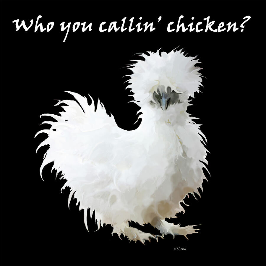 Silly Silkie With Attitude 1 Digital Art by Bamalam Art Silly Silkie With Attitude 1 Digital Art by Bamalam Art