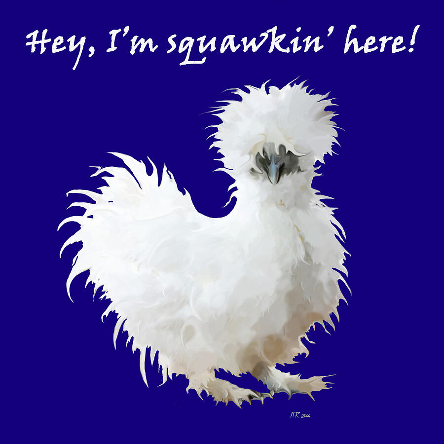 Silly Silkie With Attitude 3 Digital Art by Bamalam Art Silly Silkie With Attitude 3 Digital Art by Bamalam Art