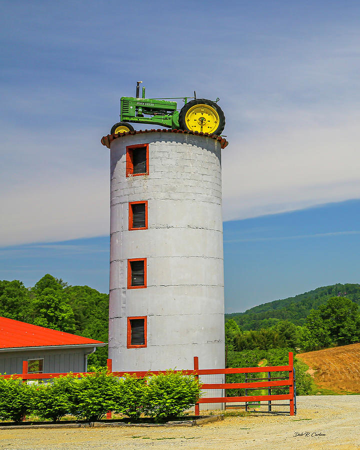 Silo Topper Photograph by Dale R Carlson