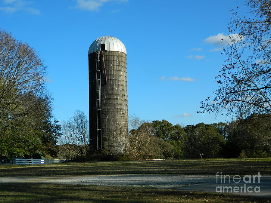 Silos in Photograph by Tina M Powell Fine Art America