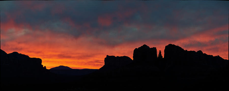 Silouette in Sedona Photograph by Jon Glaser