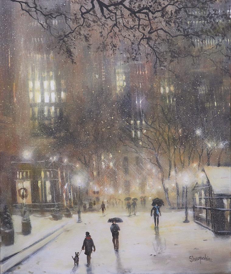 Silver Bells Painting by Tom Shropshire