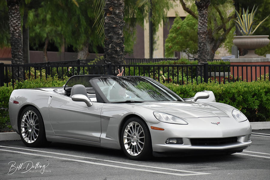 Silver C6 Photograph by Bill Dutting