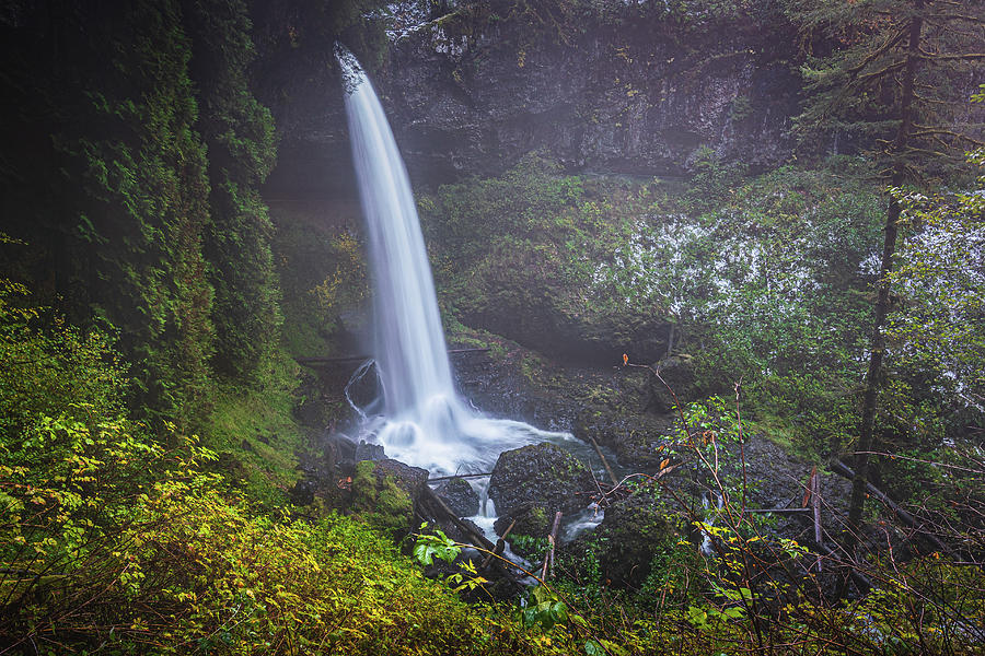 Silver Falls 13 Photograph by Ryan Weddle
