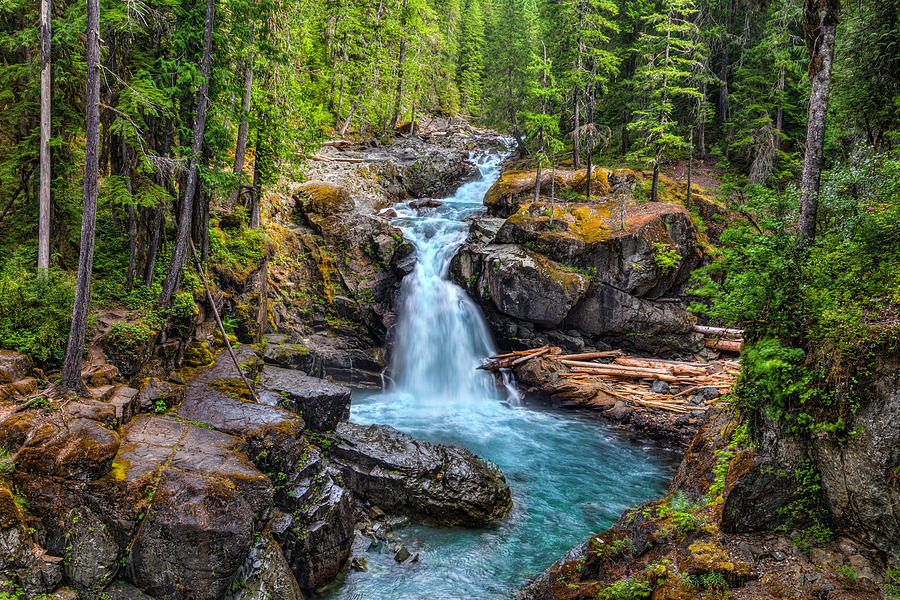 Silver Falls Photograph by Mark Kiver - Fine Art America