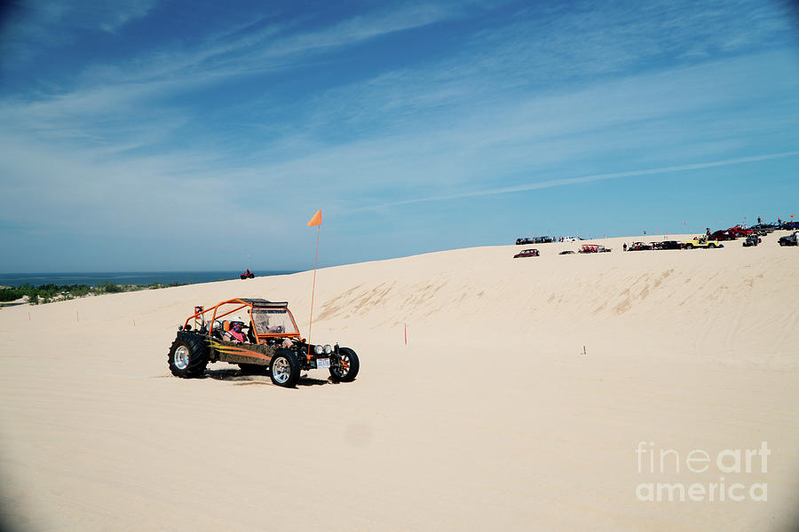 Silver Lake - Dune Buggy Photograph by Rich S