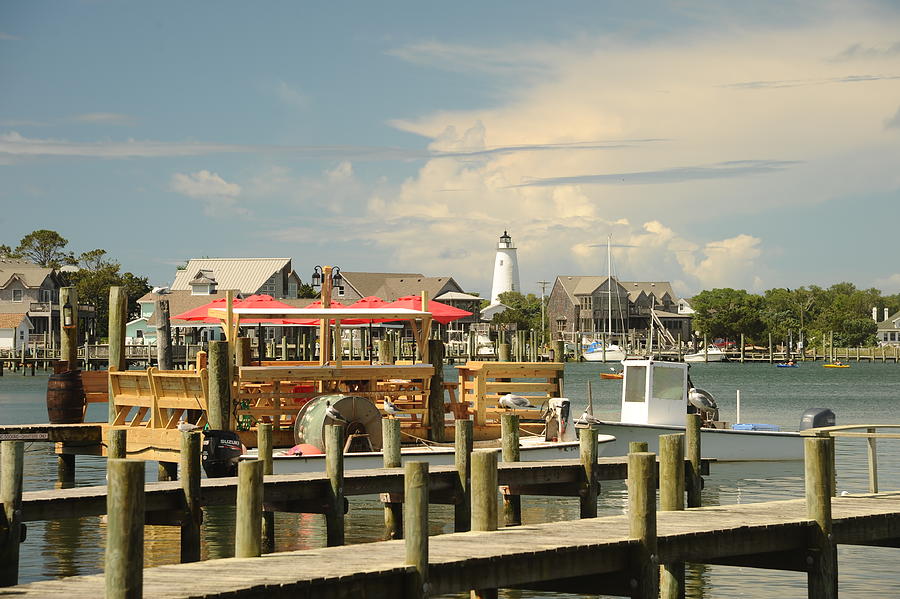 Obx Photograph - Silver Lake Waterfront by Steven Norris Obx Photograph - Silver Lake Waterfront by Steven Norris