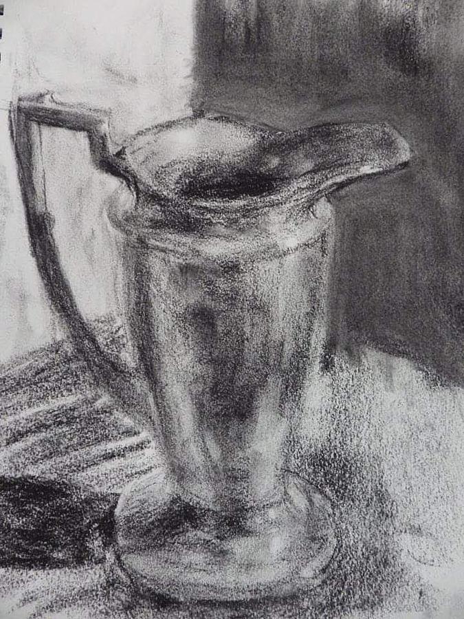 Silver Pitcher Drawing by Alan Cameron - Fine Art America