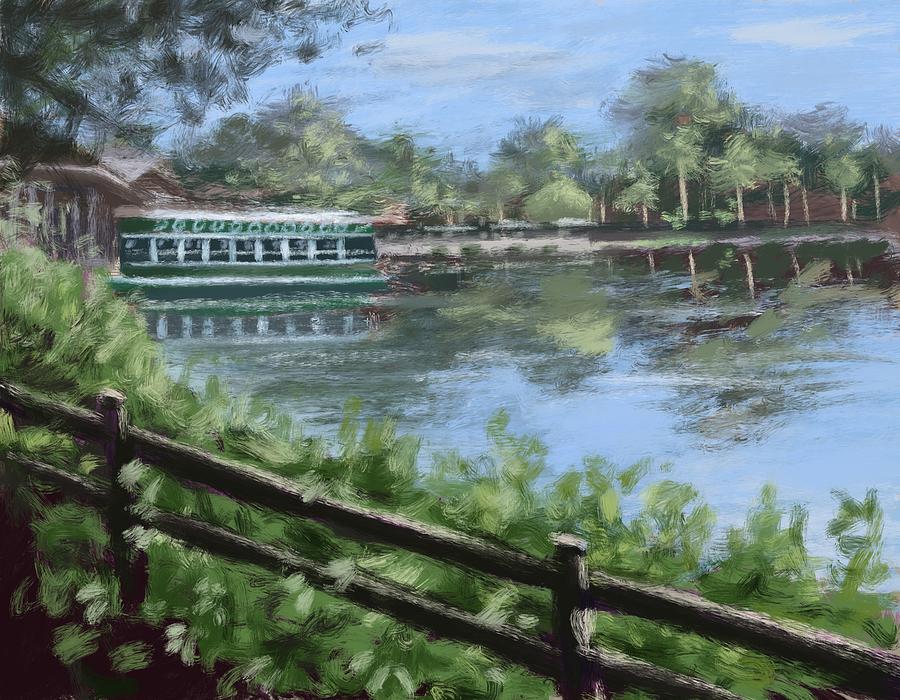 Silver Springs Painting by Larry Whitler