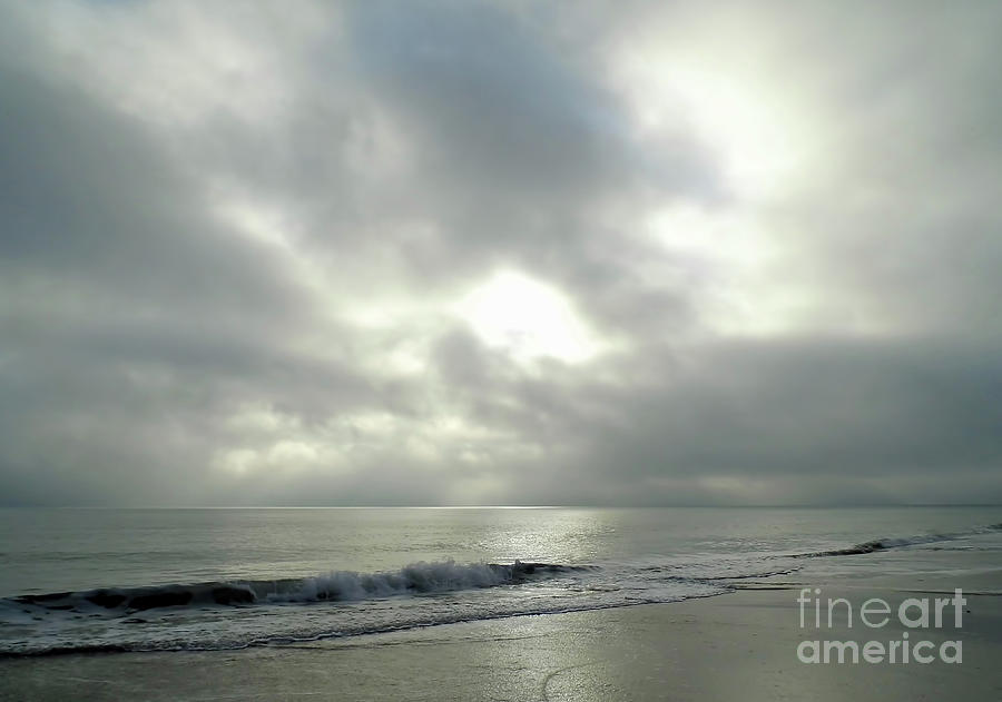 Silver Sunrise At Vero Beach Photograph by D Hackett