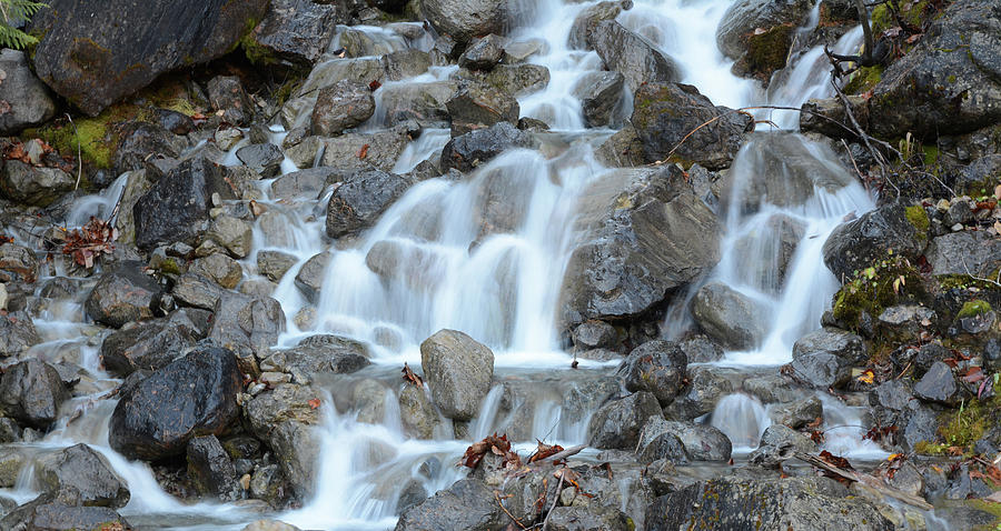 Silvery Flow Photograph
