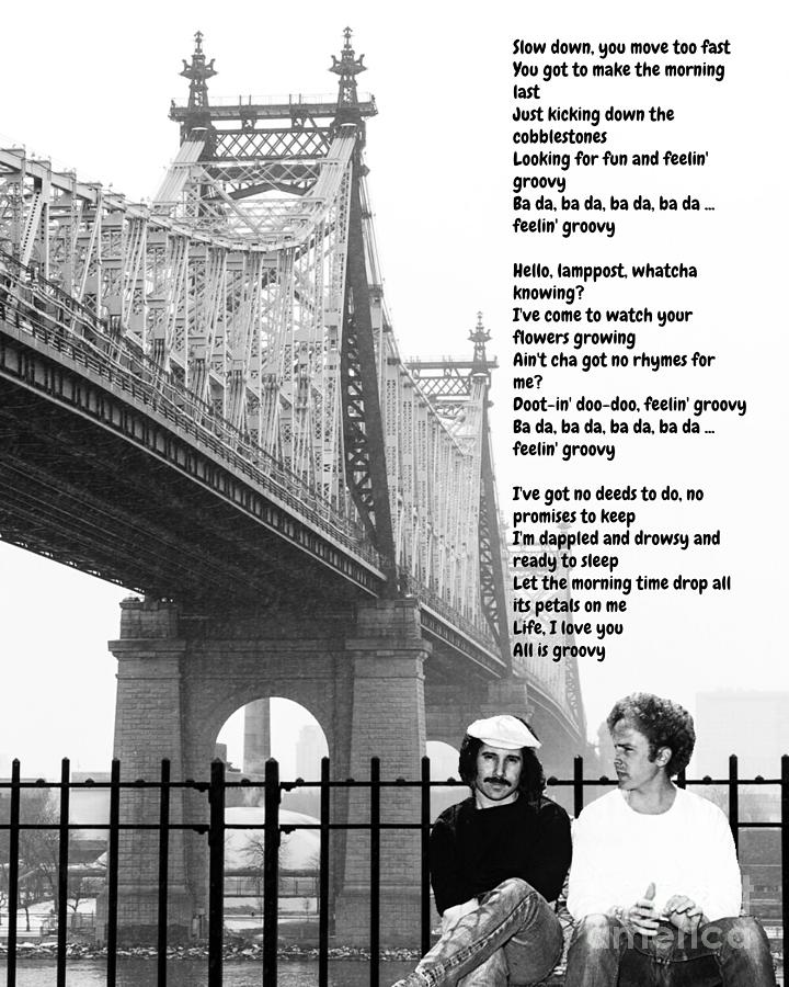 Simon And Garfunkel 59th Street Bridge Song Poster Photograph By Pd