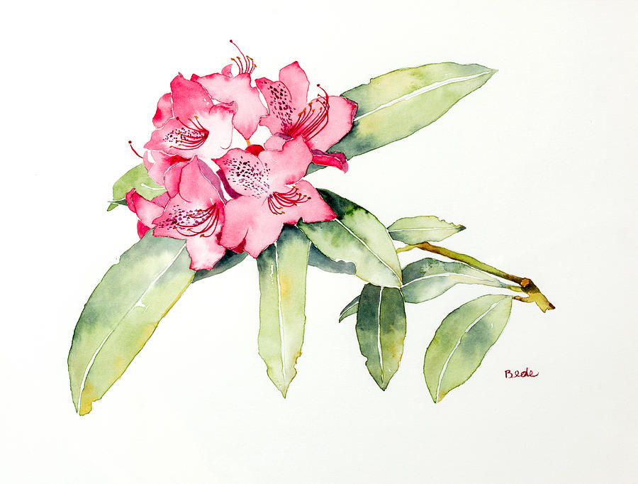 Simple Beauty Painting by Catherine Bede