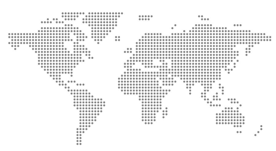 Simple Dot Business Map Of The World, Vector Background Drawing by Hakule