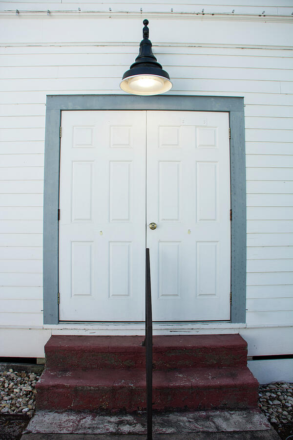 Architecture Photograph - Simple house entrance by Brigitta Diaz